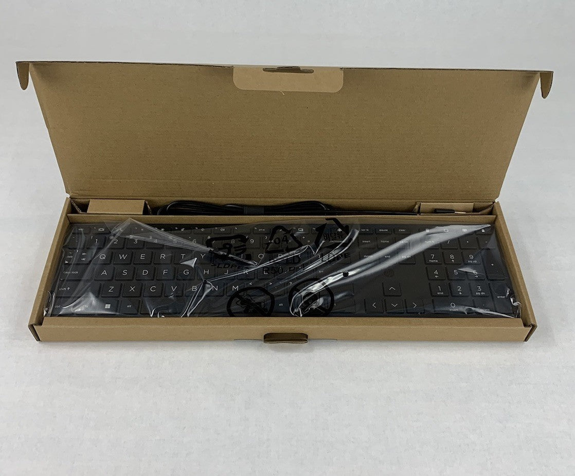 HP L96909-001 Wired Desktop 320K Keyboard (Lot of 2)