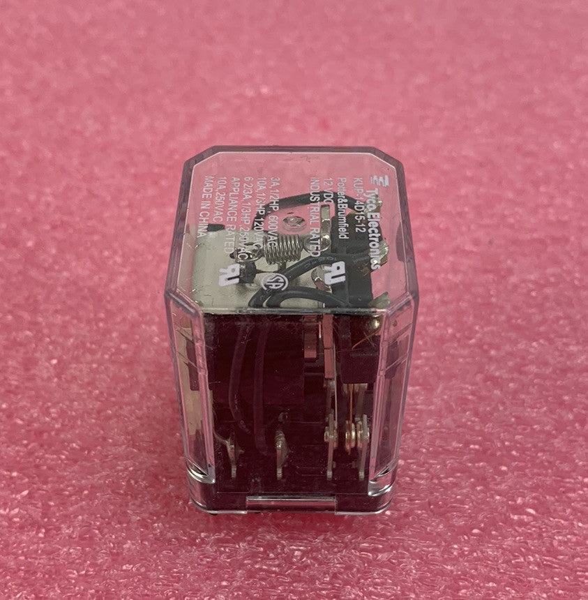 Tyco Electronics KUP-14D15-12 Relay (Lot of 2)