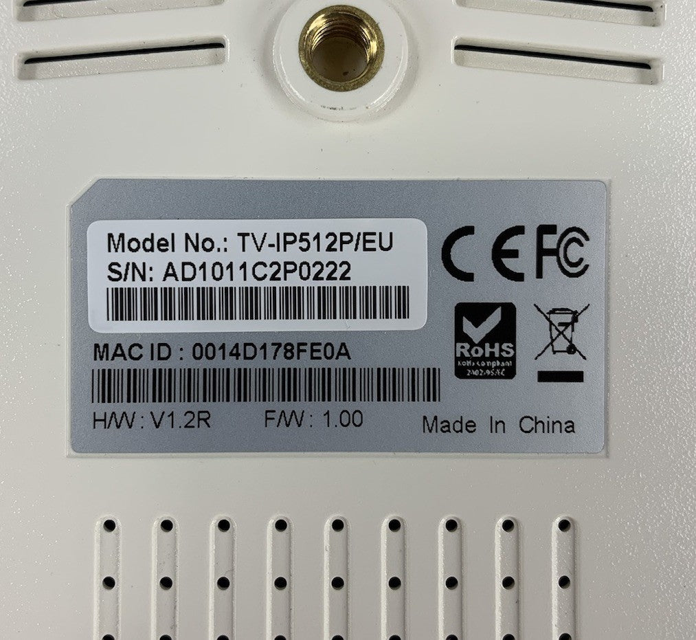 Trendnet TV-IP512P Camera w/ Stand