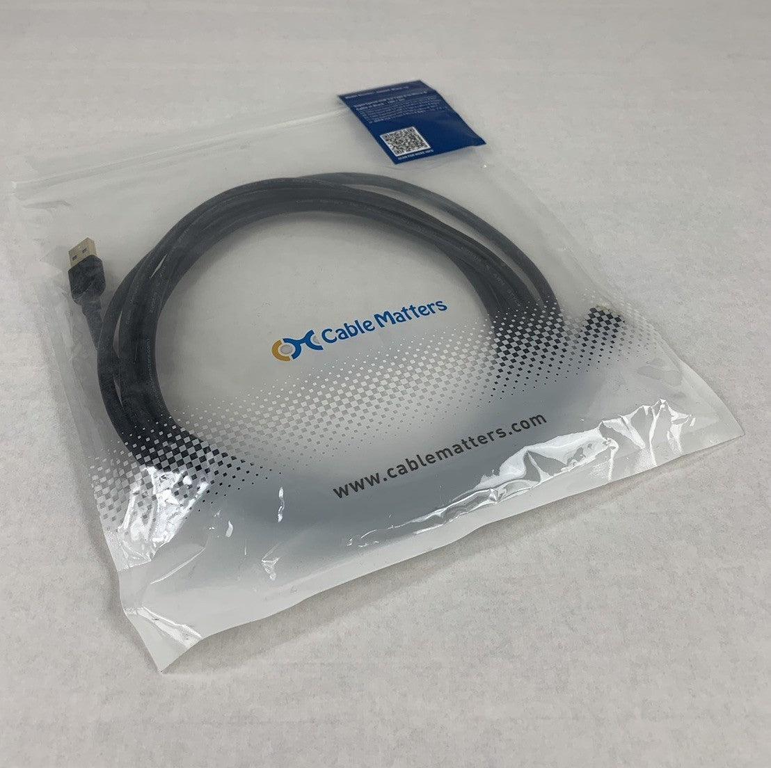 CableMatters 900009-Black-10 Superspeed USB 3.0 Type A to Micro B 10ft Cable