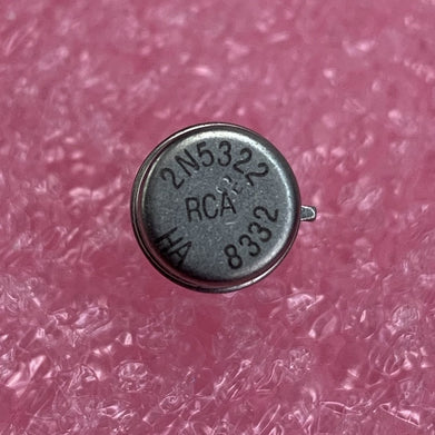 RCA 2N5322 HA 8332 Transistor (Lot of 5)