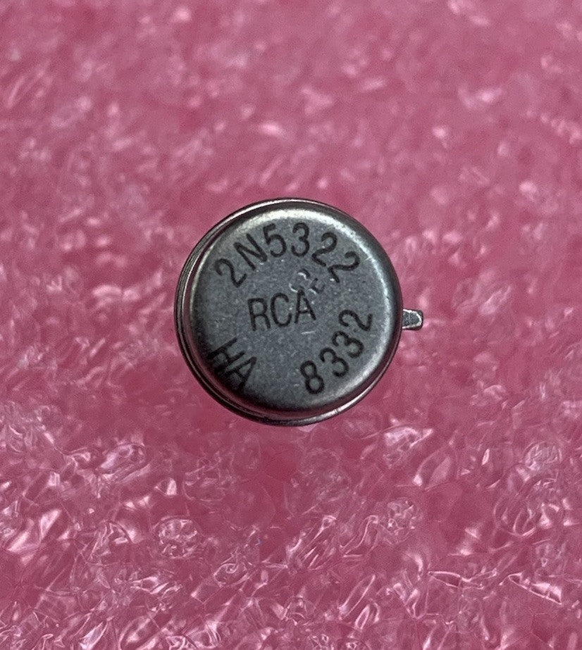 RCA 2N5322 HA 8332 Transistor (Lot of 5)