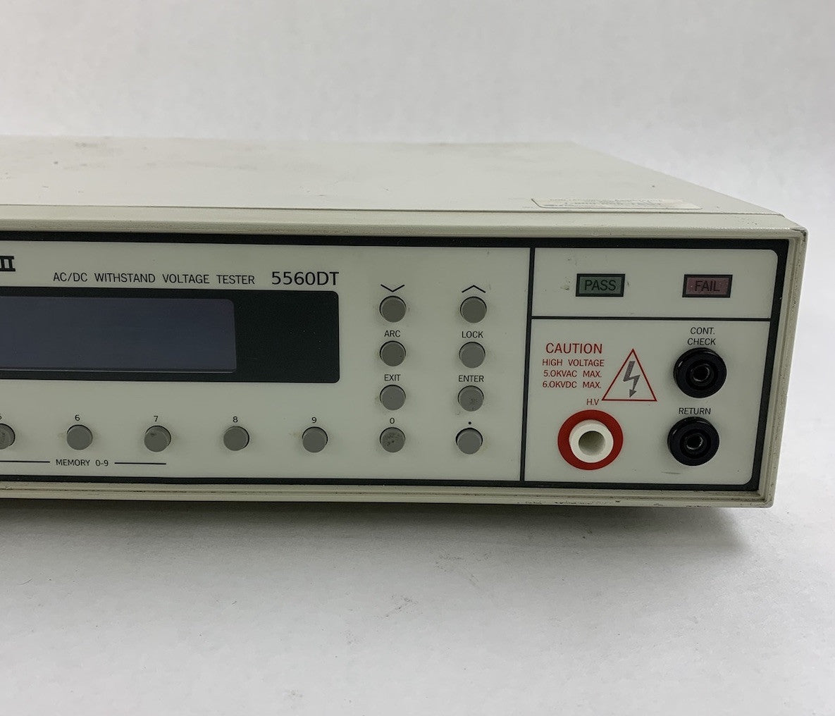 Associated Research Hypot Plus II 5560DT AC/DC Withstand Voltage Tester - P & R