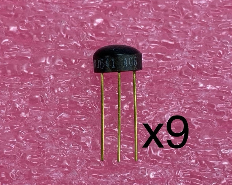 Fairchild 2N3641 406 Transistor (Lot of 9)