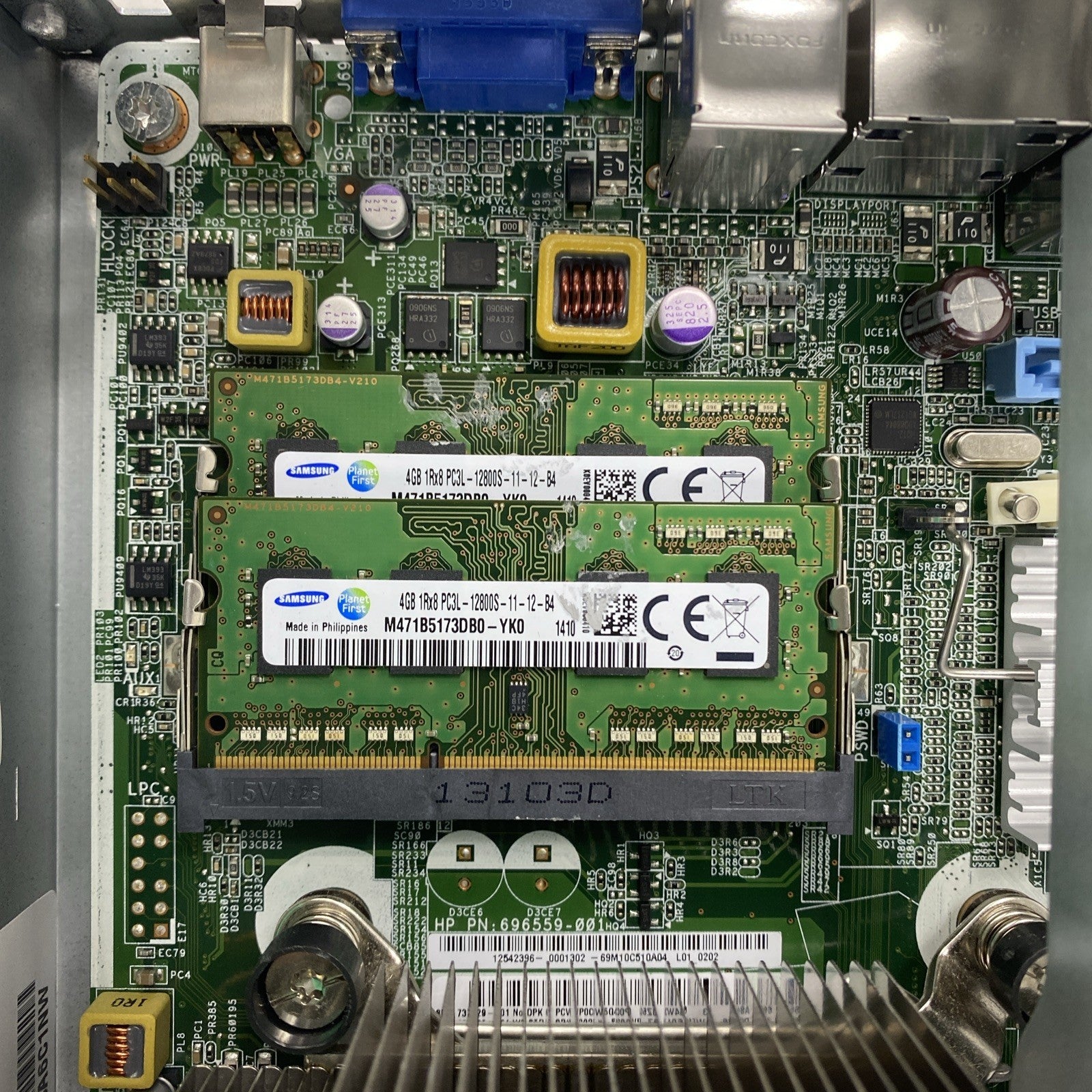 HP EliteDesk 800 G1 USFF Intel Core i5-4570s 2.90GHz 8GB RAM No HDD No OS
