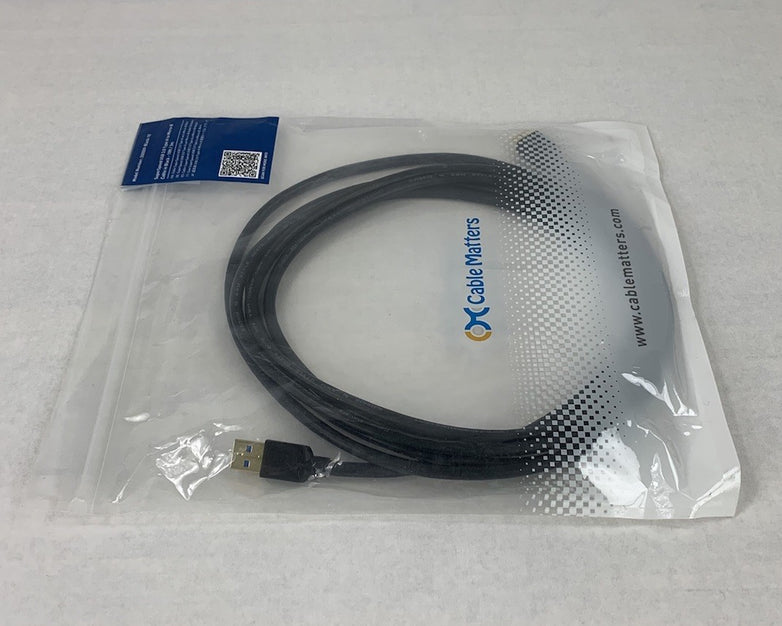 CableMatters 900009-Black-10 Superspeed USB 3.0 Type A to Micro B 10ft Cable