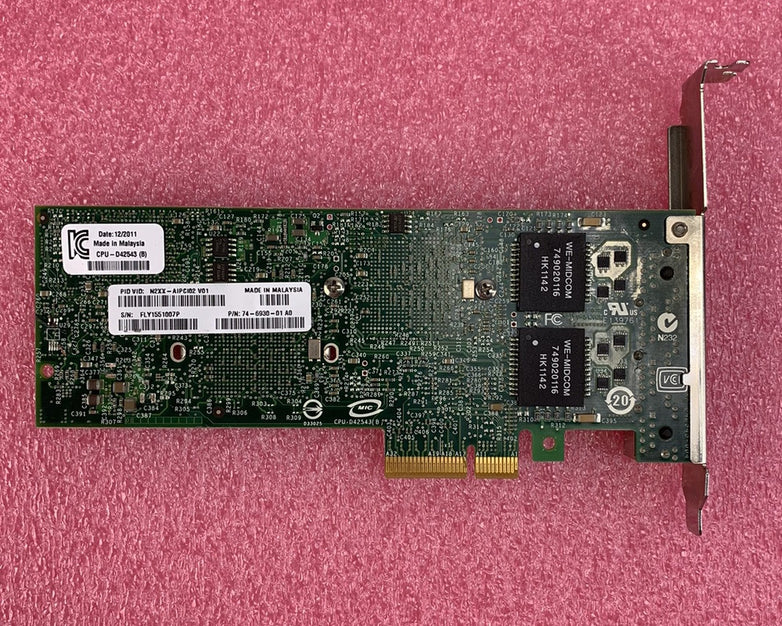 Dell Pro/1000 VT Quad Port PCI-e Network Interface Adapter