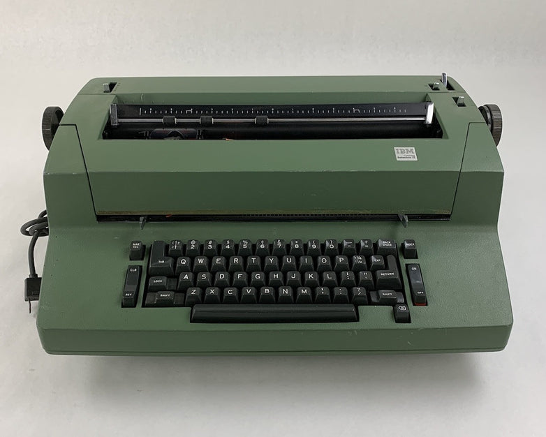 Vintage IBM Correcting Selectric 2 Typewriter Green - Parts and Repair