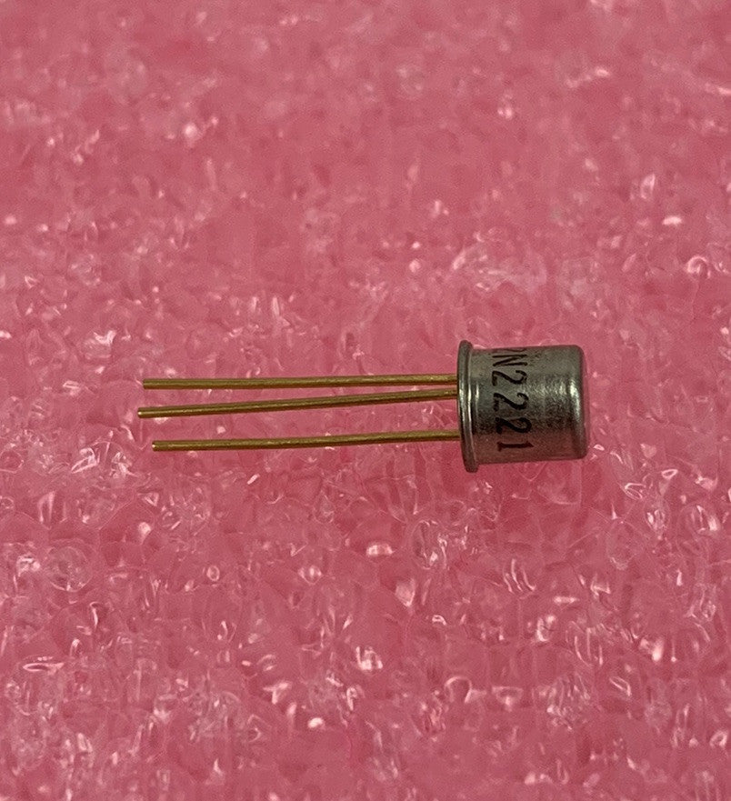 Fairchild 2N2221 Bipolar Transistor (Lot of 5)