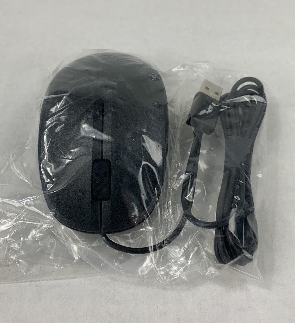 HP 125 TPA-P001M USB Wired Mouse (Lot of 3)