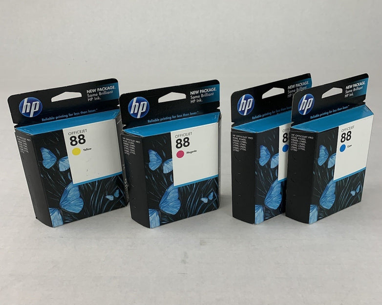 Hp OfficeJet 88 Magenta, Yellow, and Two Cyan Exp. Sep 2011