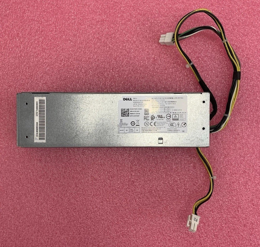 Dell OptiPlex H260EBM-00 0H7X3F 260W Power Supply