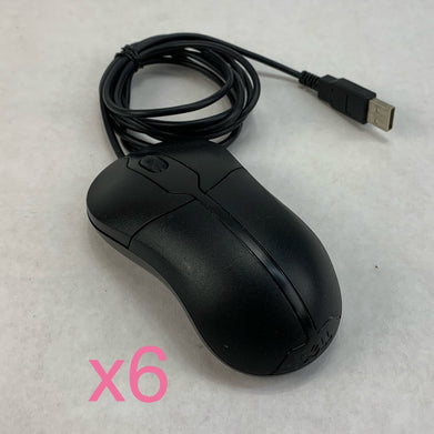 Dell MOC5UO USB Wired Mouse (Lot of 6)