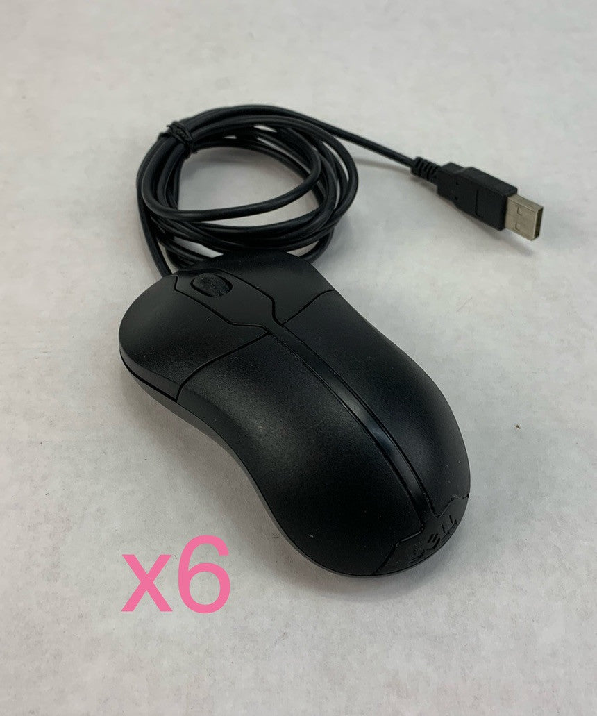 Dell MOC5UO USB Wired Mouse (Lot of 6)