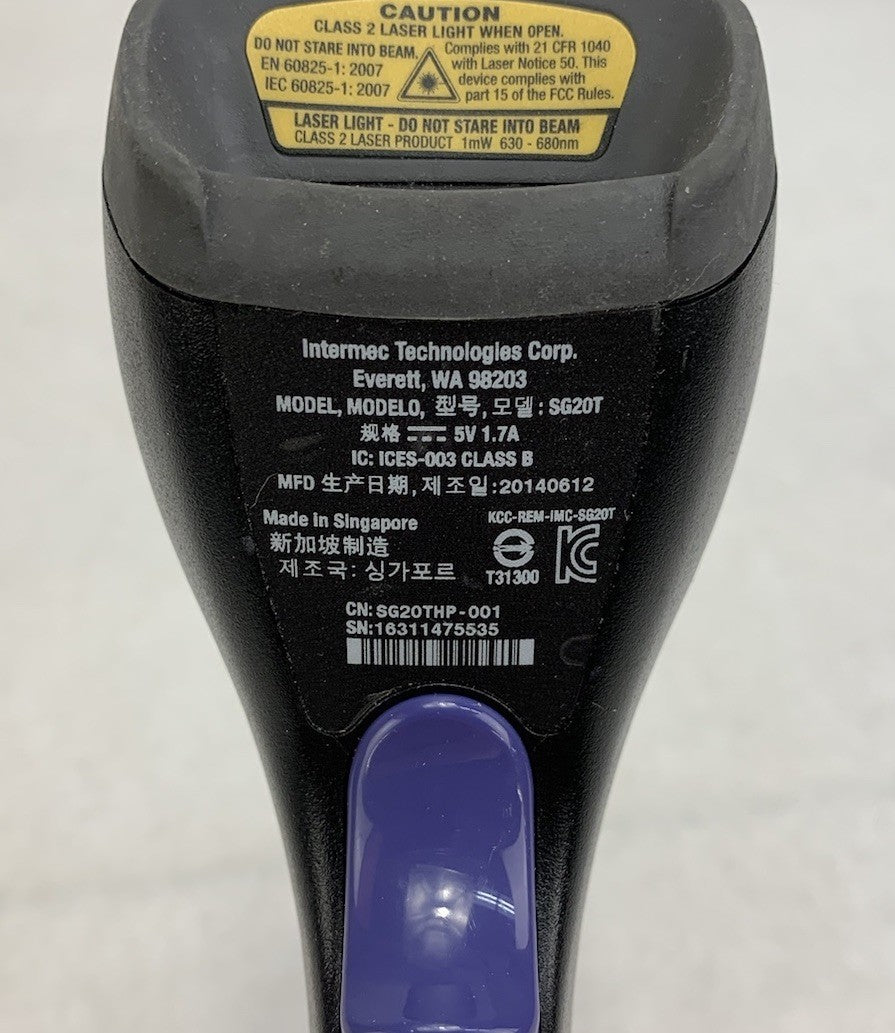 Intermec SG20T Barcode Scanner With Stand