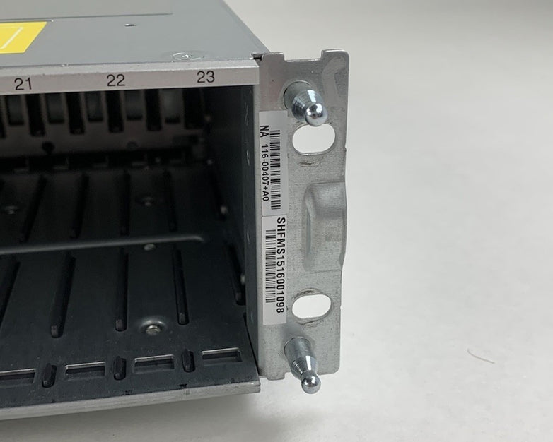 NetApp NAJ-1001 SAS Disk Array 24 Bay Shelf - No Logic, PSU, HDD Caddy, or Cover
