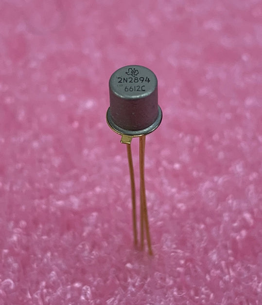 Texas Instruments 2N2894 Gold Silicon Transistor (Lot of 4)