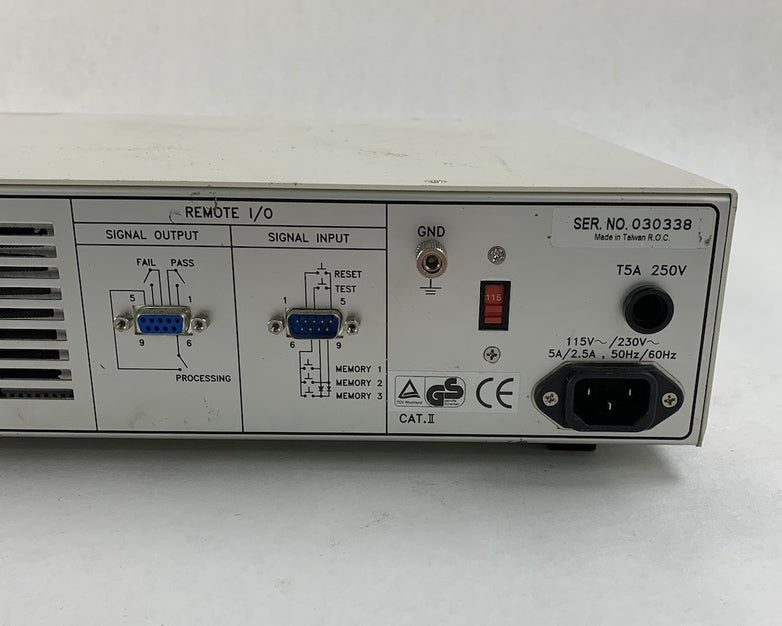 Associated Research Hypot Plus II 5560DT AC/DC Withstand Voltage Tester - P & R