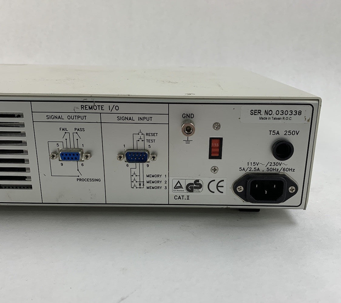 Associated Research Hypot Plus II 5560DT AC/DC Withstand Voltage Tester - P & R