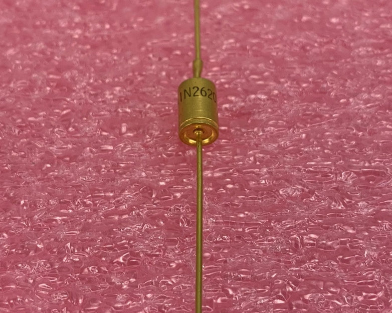 Motorola 1N2620 Axial Gold Zener Diode (Lot of 3)