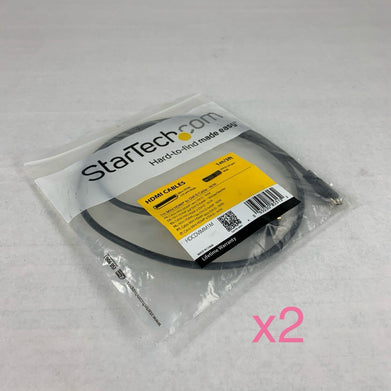 Startech HDMIACMM1 1m/3ft HDMI to Mini HDMI Cable (Lot of 2)