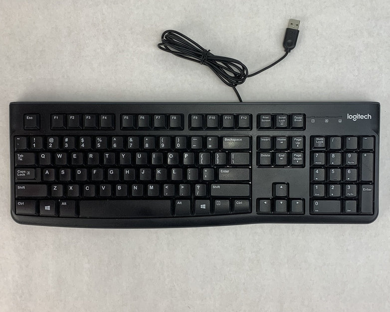 Logitech K120 YU0036 USB Wired Keyboard (Lot of 5)