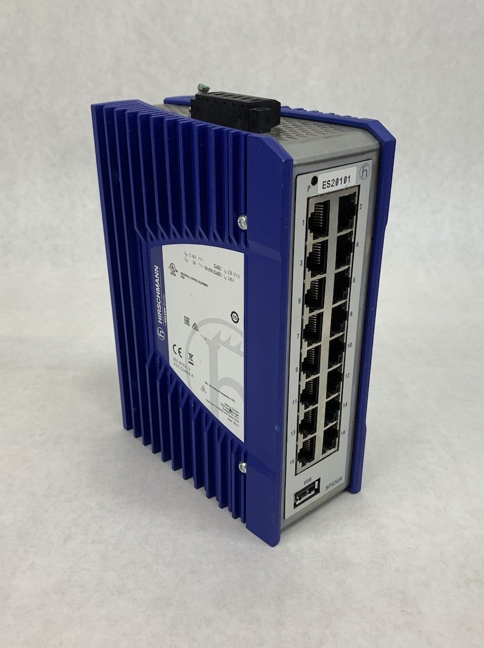 Hirschmann Spider PL-20-16T1999999TY9HHHV Unmanaged Ethernet Mount Switch