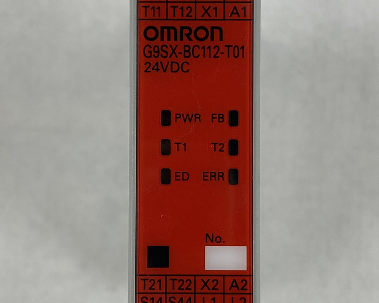 OMRON G9SX-BC112-T01-RC Flexible Safety Unit Load 24Vdc 0.8A
