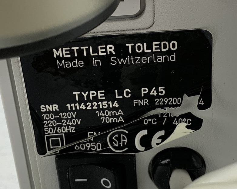 Mettler Toledo LC-P45 Thermal Printer - Parts and Repair