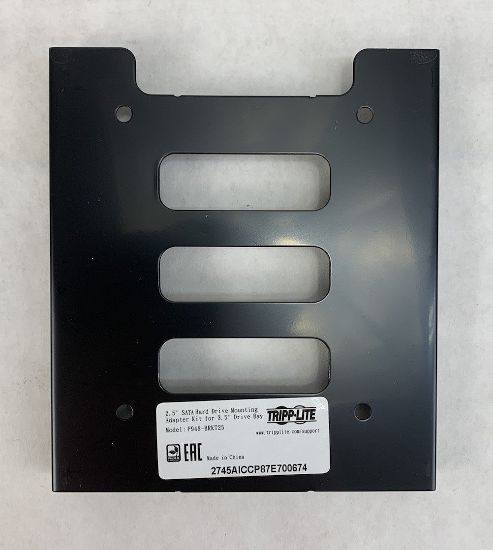Tripp Lite 2.5" SATA Hard Drive Mounting Kit for 3.5" Drive Bay (Lot of 4)