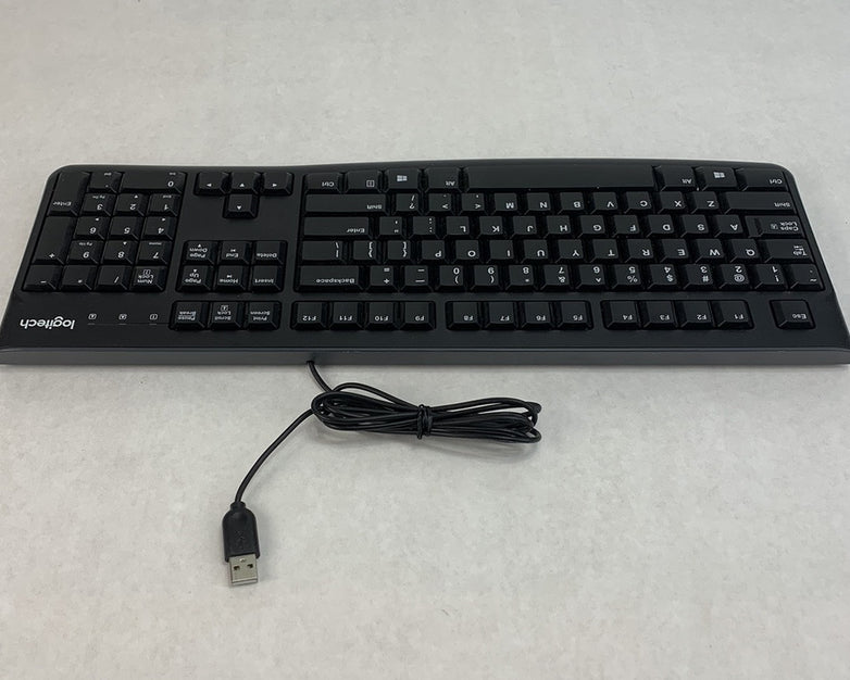 Logitech K120 YU0036 USB Wired Keyboard (Lot of 5)