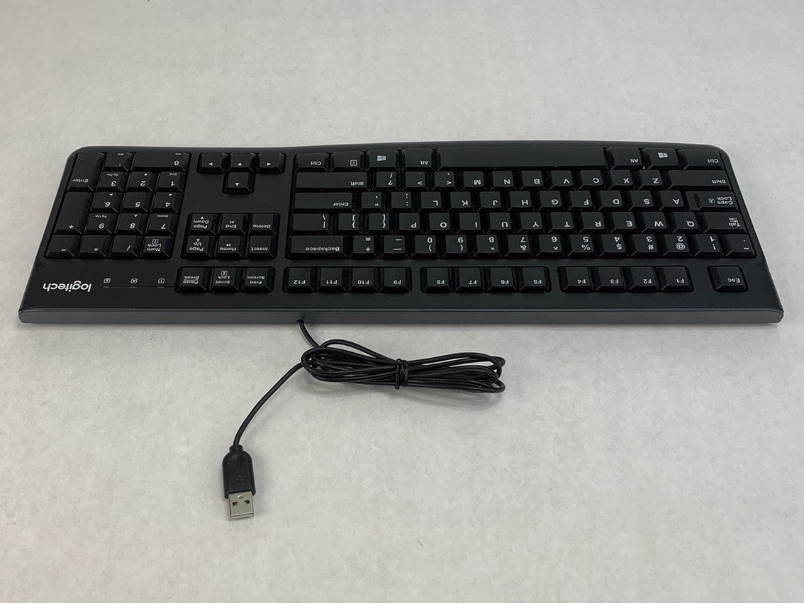 Logitech K120 YU0036 USB Wired Keyboard (Lot of 5)