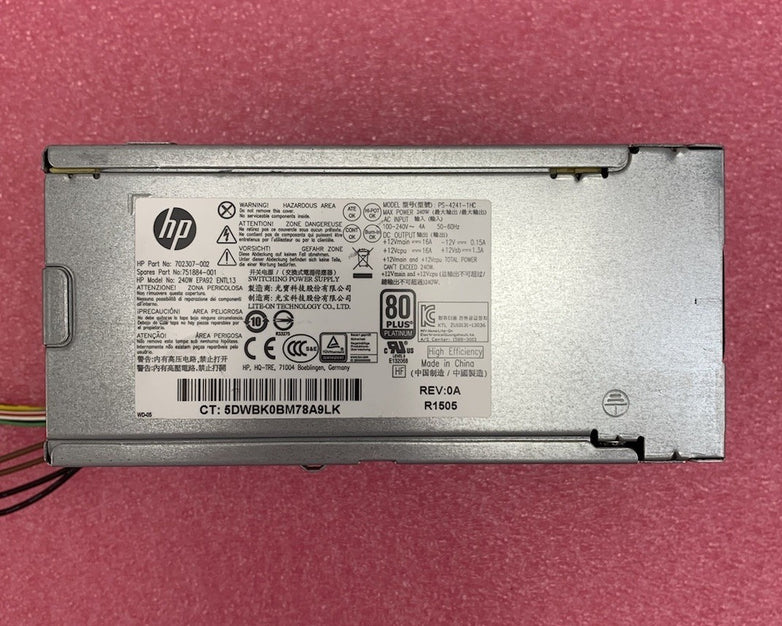 HP ProDesk PS-4241-1HC 240W Power Supply (Lot of 2)