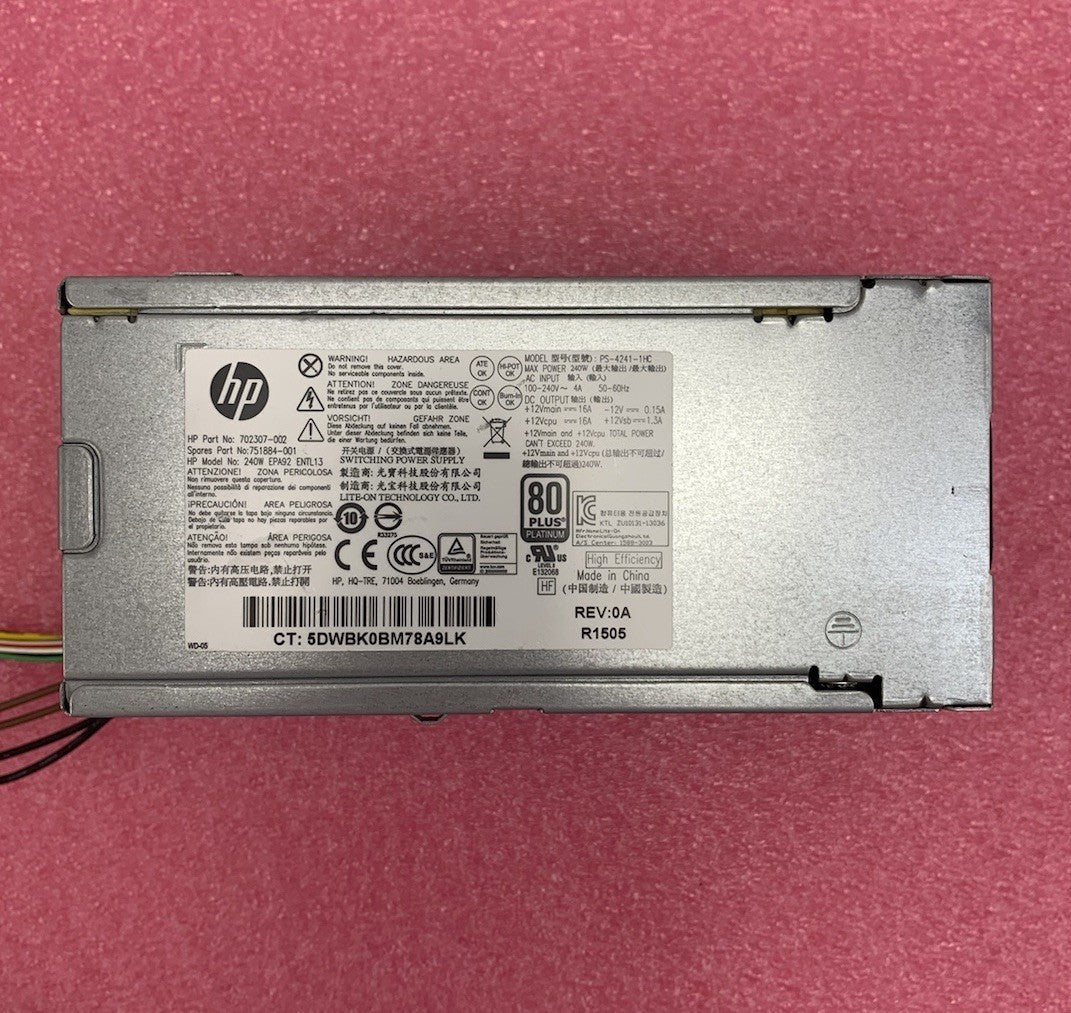 HP ProDesk PS-4241-1HC 240W Power Supply (Lot of 2)
