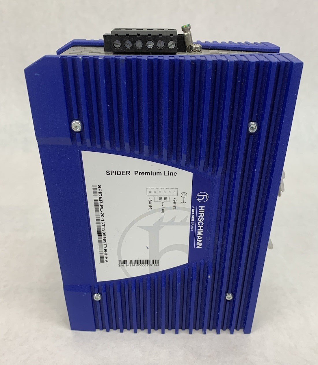 Hirschmann Spider PL-20-16T1999999TY9HHHV Unmanaged Ethernet Mount Switch