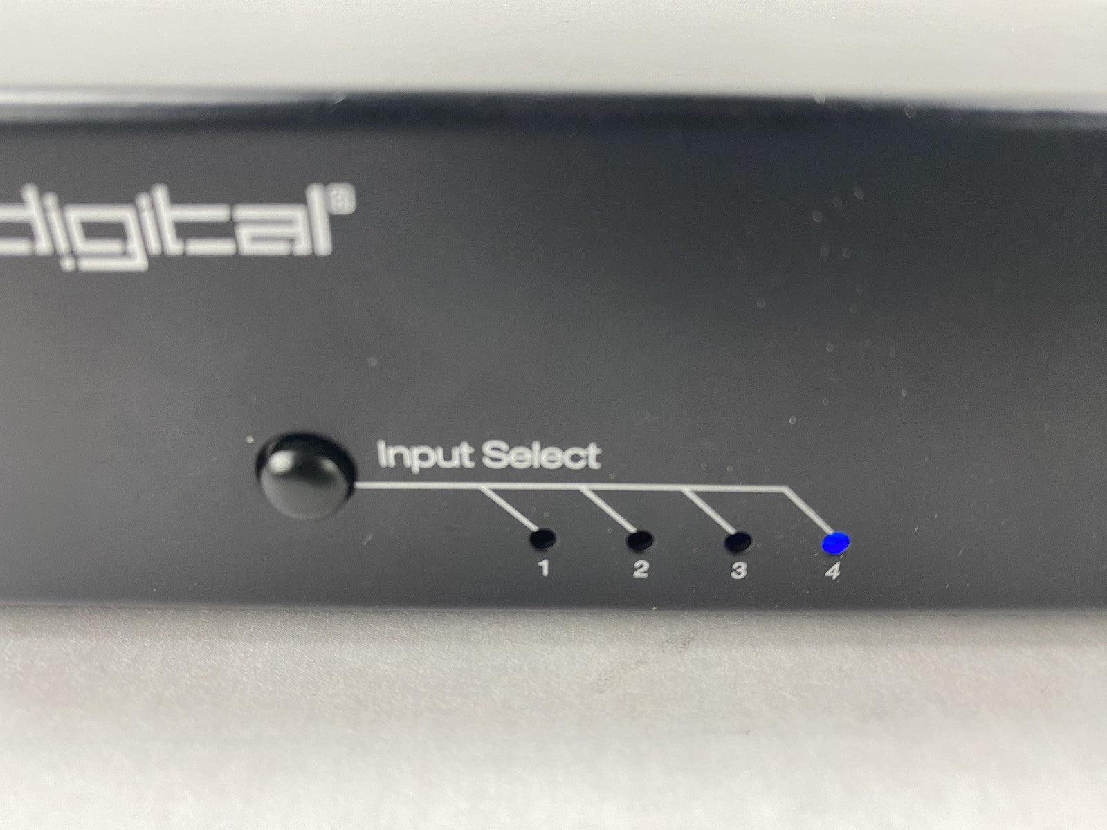 Key Digital KD-HD4x1ProK HDMI Switcher Power Tested No AC Adapter