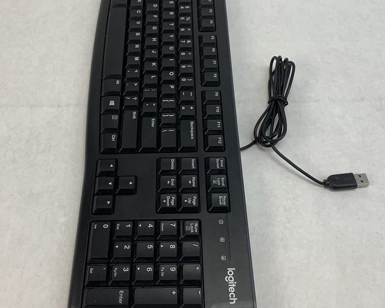 Logitech K120 YU0036 USB Wired Keyboard (Lot of 5)