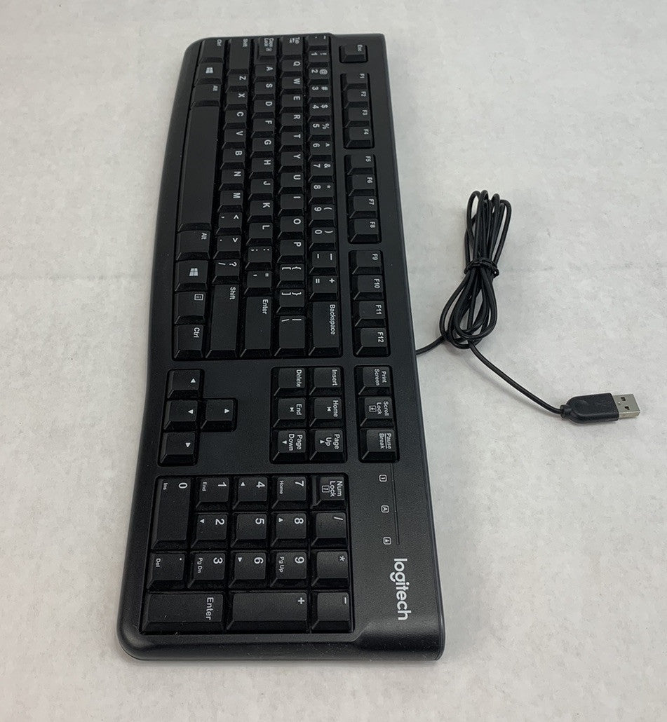 Logitech K120 YU0036 USB Wired Keyboard (Lot of 5)