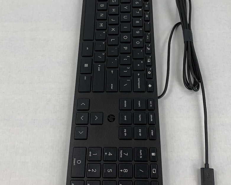HP L96909-001 Wired Desktop 320K Keyboard (Lot of 2)