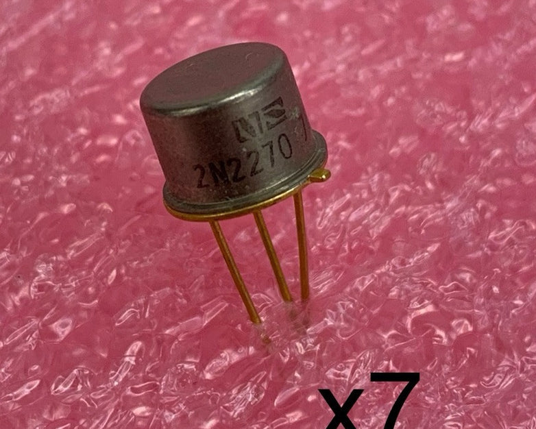 2N2270 7652 Transistor (Lot of 7)