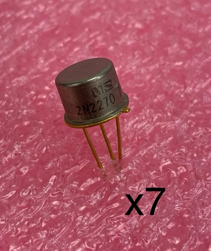 2N2270 7652 Transistor (Lot of 7)