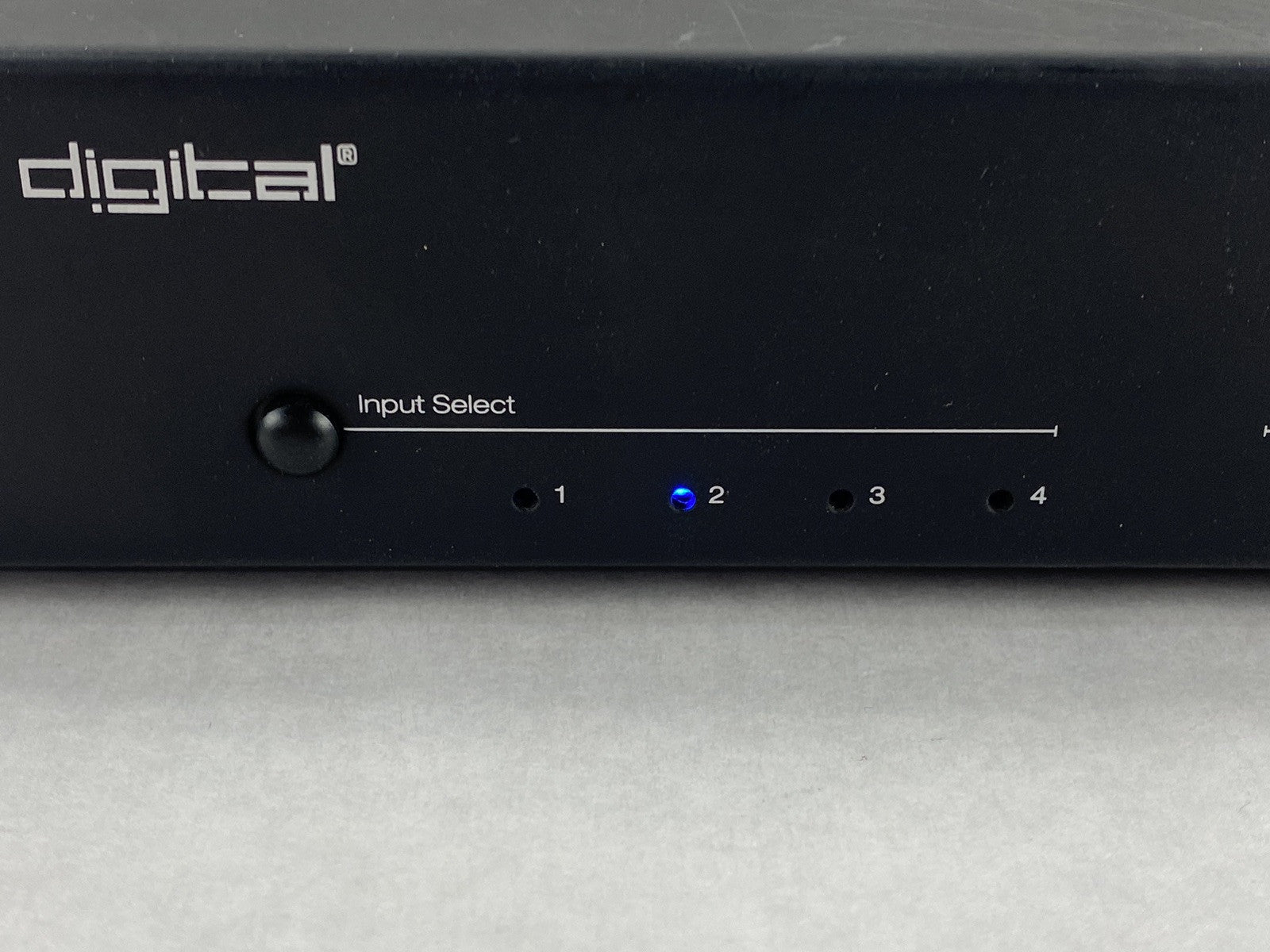 Key Digital KD-Pro4x1 HDMI Video Switcher No AC Adapter Power Tested