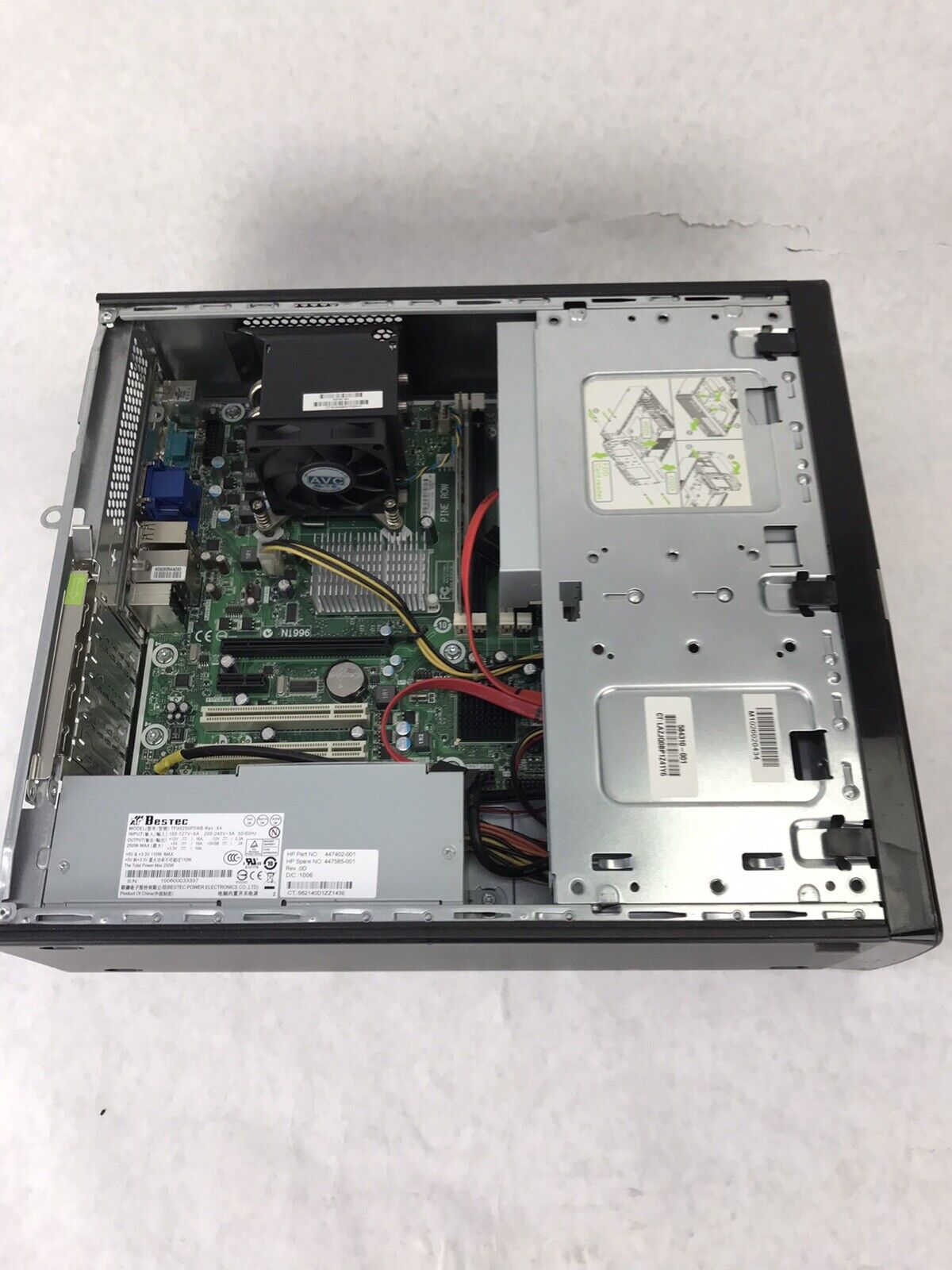 HP Pro 3000 Mini Tower Intel Core 2 Duo-E7500 2.93GHz 2GB RAM No HDD No OS