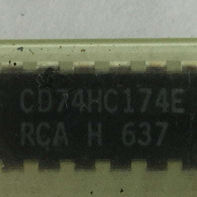 RCA CD74HC174E 16 Pin, NEW (Lot of 4)
