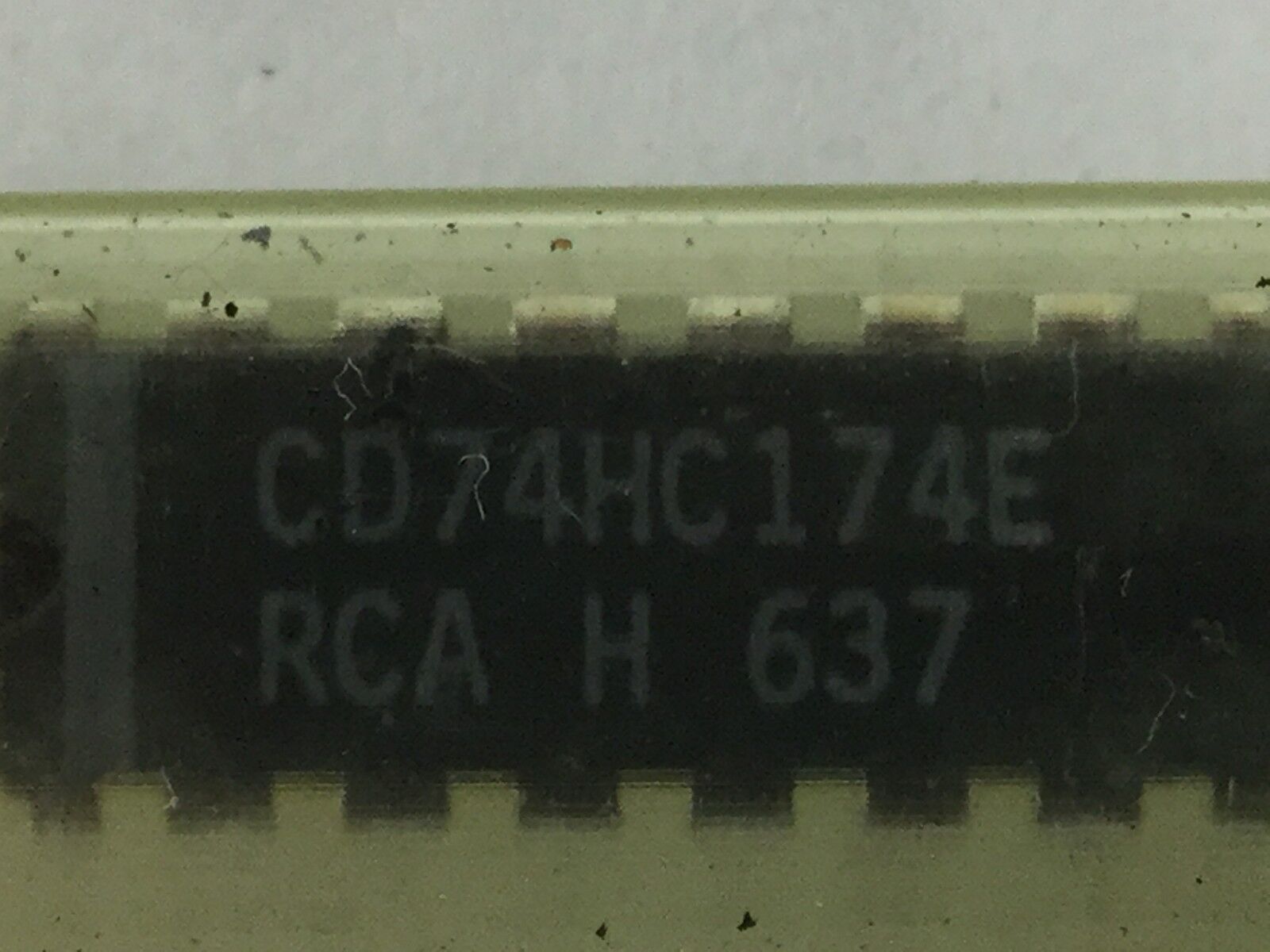 RCA CD74HC174E 16 Pin, NEW (Lot of 4)