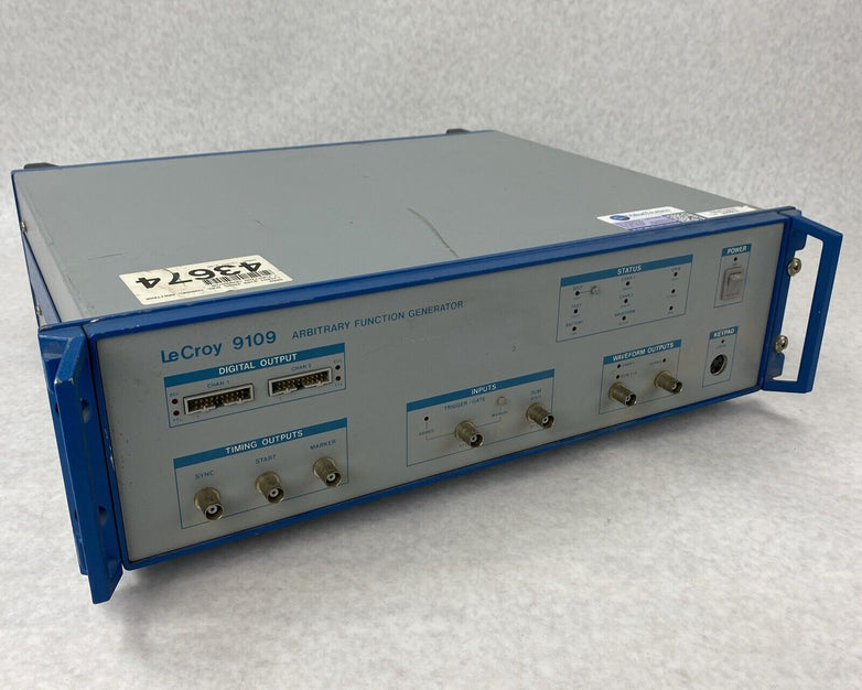 LeCroy 9109 25MHz Dual Channel Arbitrary Function Generator