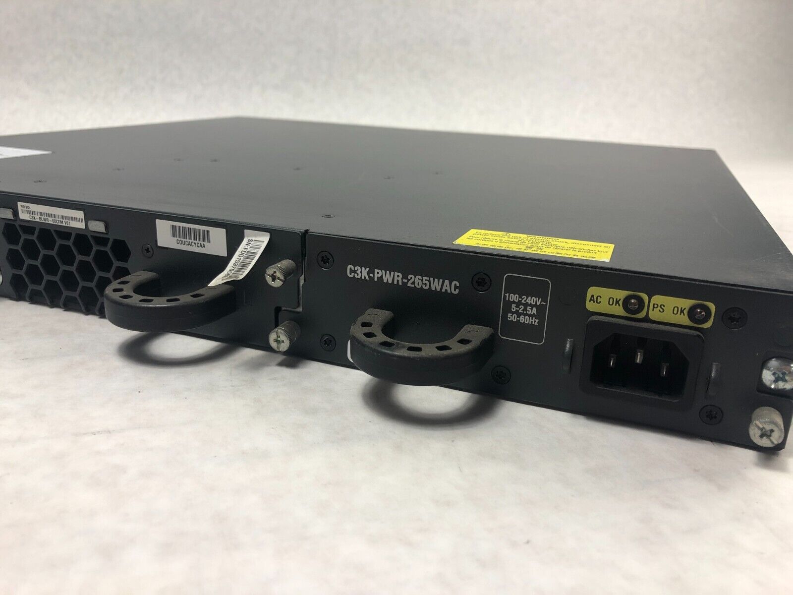 Cisco Catalyst 3750-E Series WS-C3750E-24TD-S Multi Layer Switch