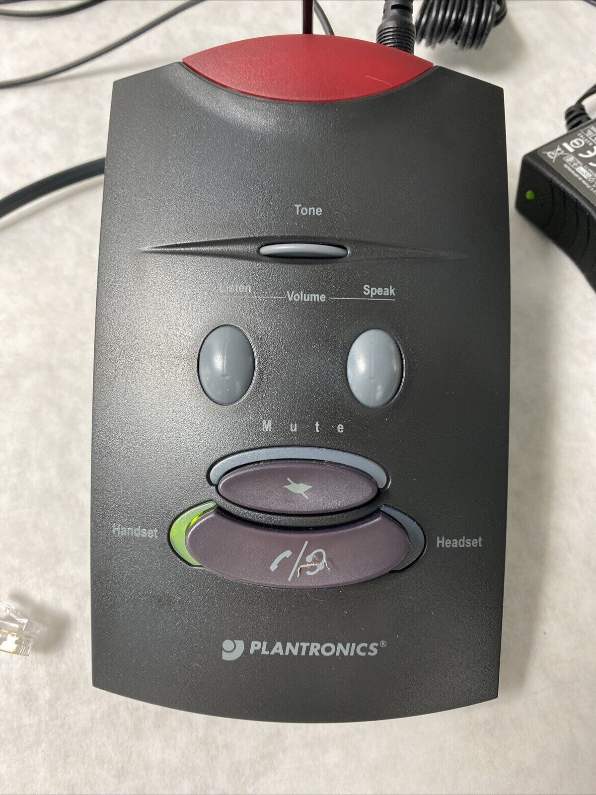 Plantronics S11 System Over Head Telephone Headset w/Noise Canceling Microphone