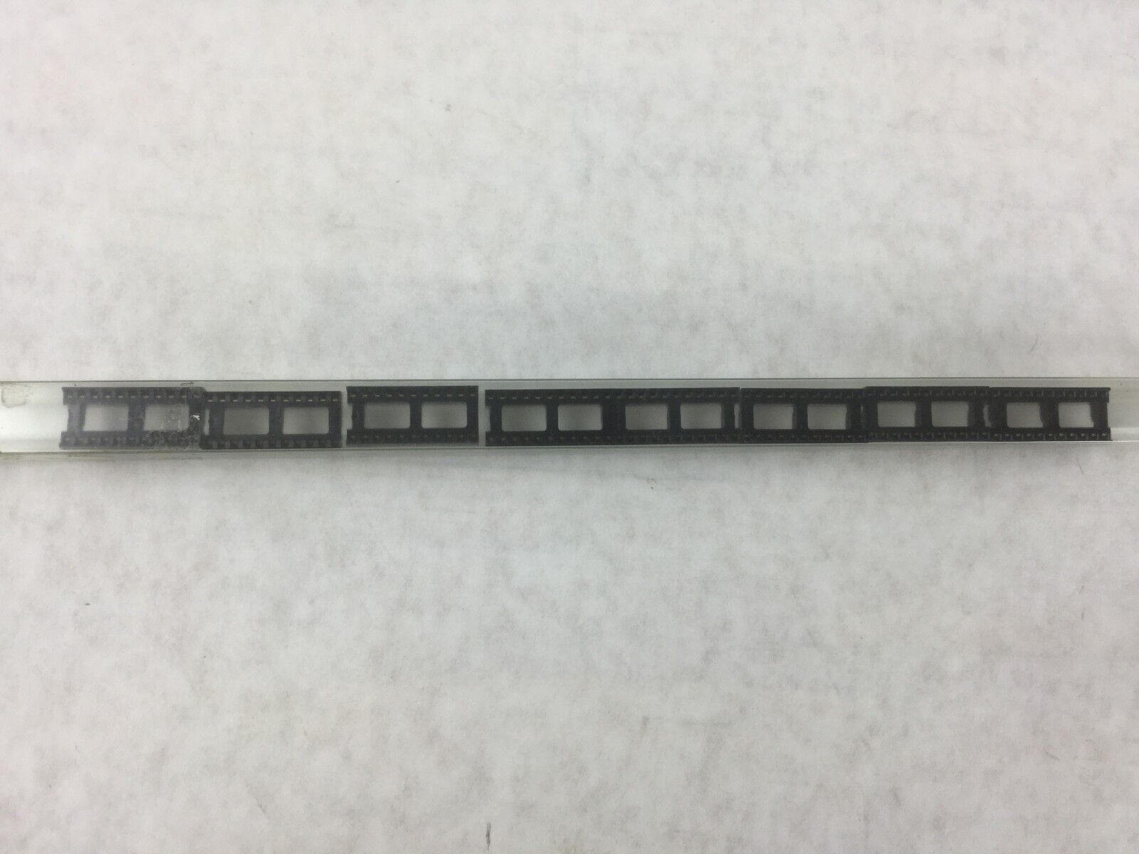 Open Frame, 11 Positions, 2 Rows, Lot of 8, NEW