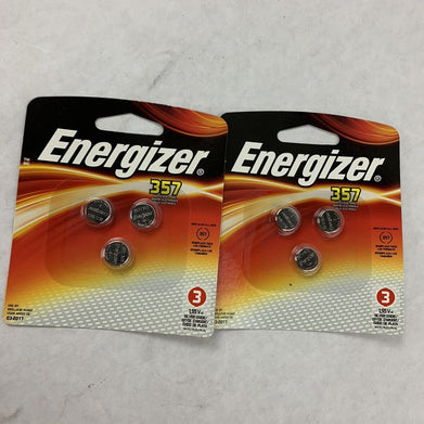 Lot of 2 Energizer 357BP-3 pack of 3 357